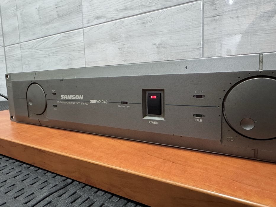 Koncowka mocy studyjna Samson Servo 240 2x120w okazja najtaniej sprawn