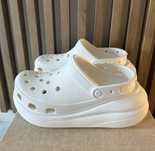 Klapki damskie Crocs Classic Crush Clog  r. 42-43 damska 11 białe Nowe