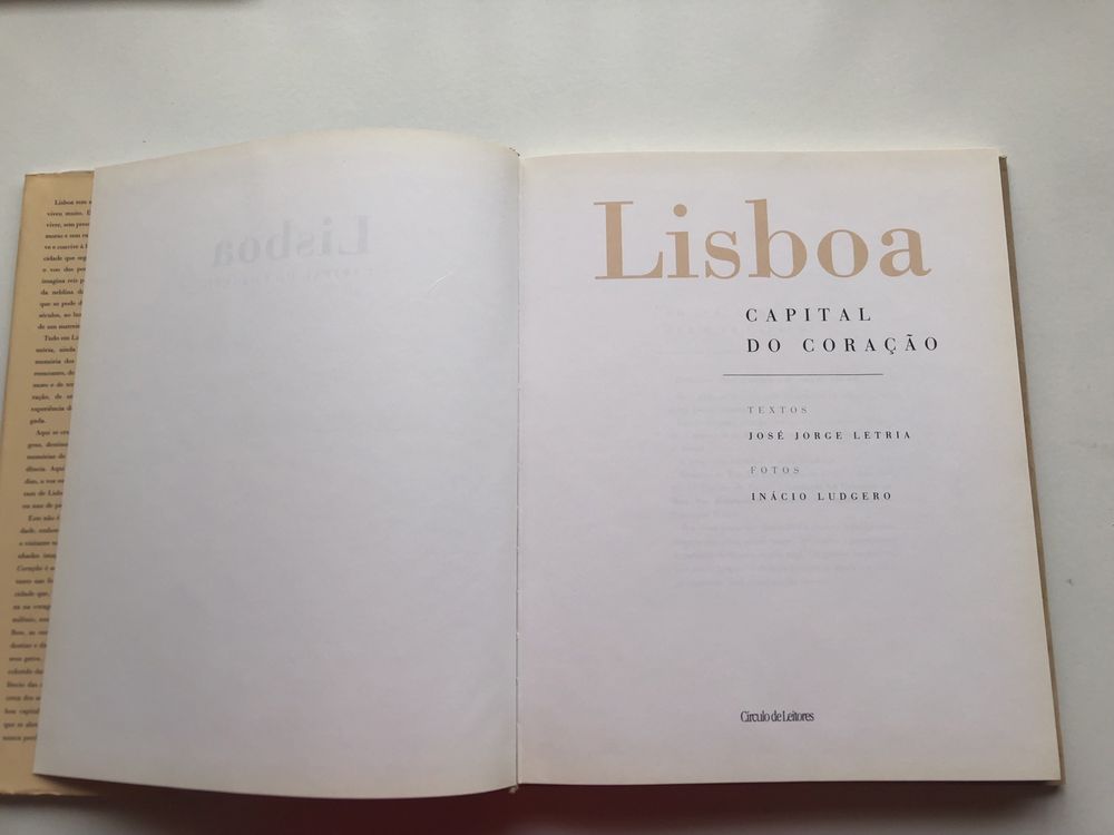 Livro “ Lisboa capital do coração”