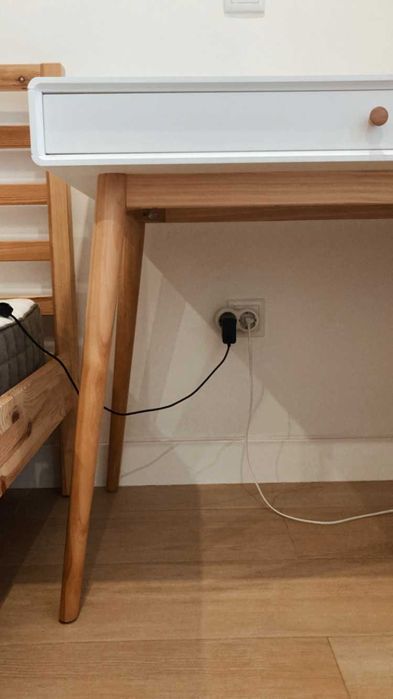 Mesa Computador Lacada La Redoute + Cadeira