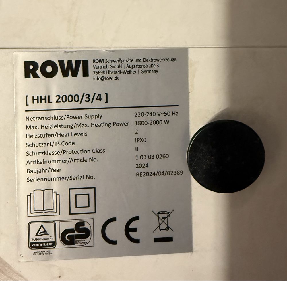 Sprzedam Termowentylator