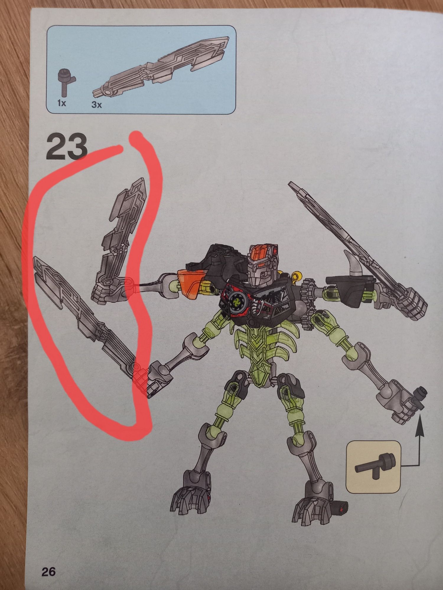 LEGO Bionicle 70792 Rozcinacz - Skull Slicer - 2015 rok