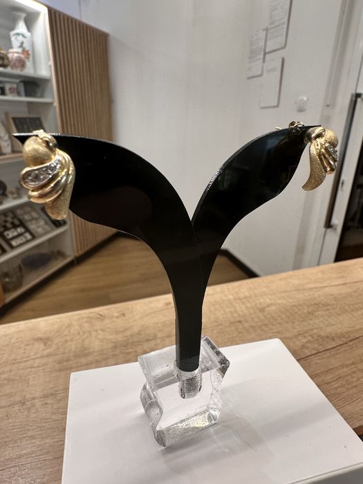 Złote kolczyki próba 585