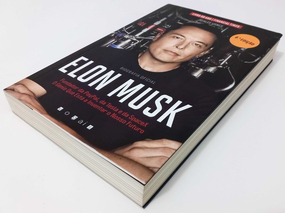 Biografia Oficial de Elon Musk por Ashlee Vance [Portes Grátis]
