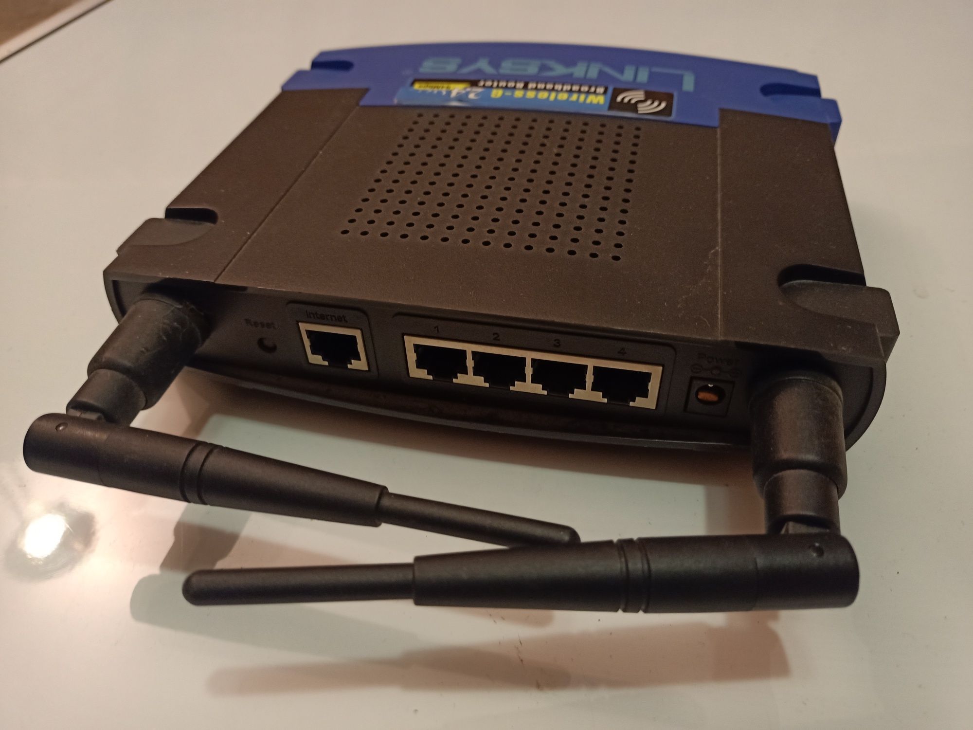 Router WI-FI Linksys WRT54GL
z zasilaczem
