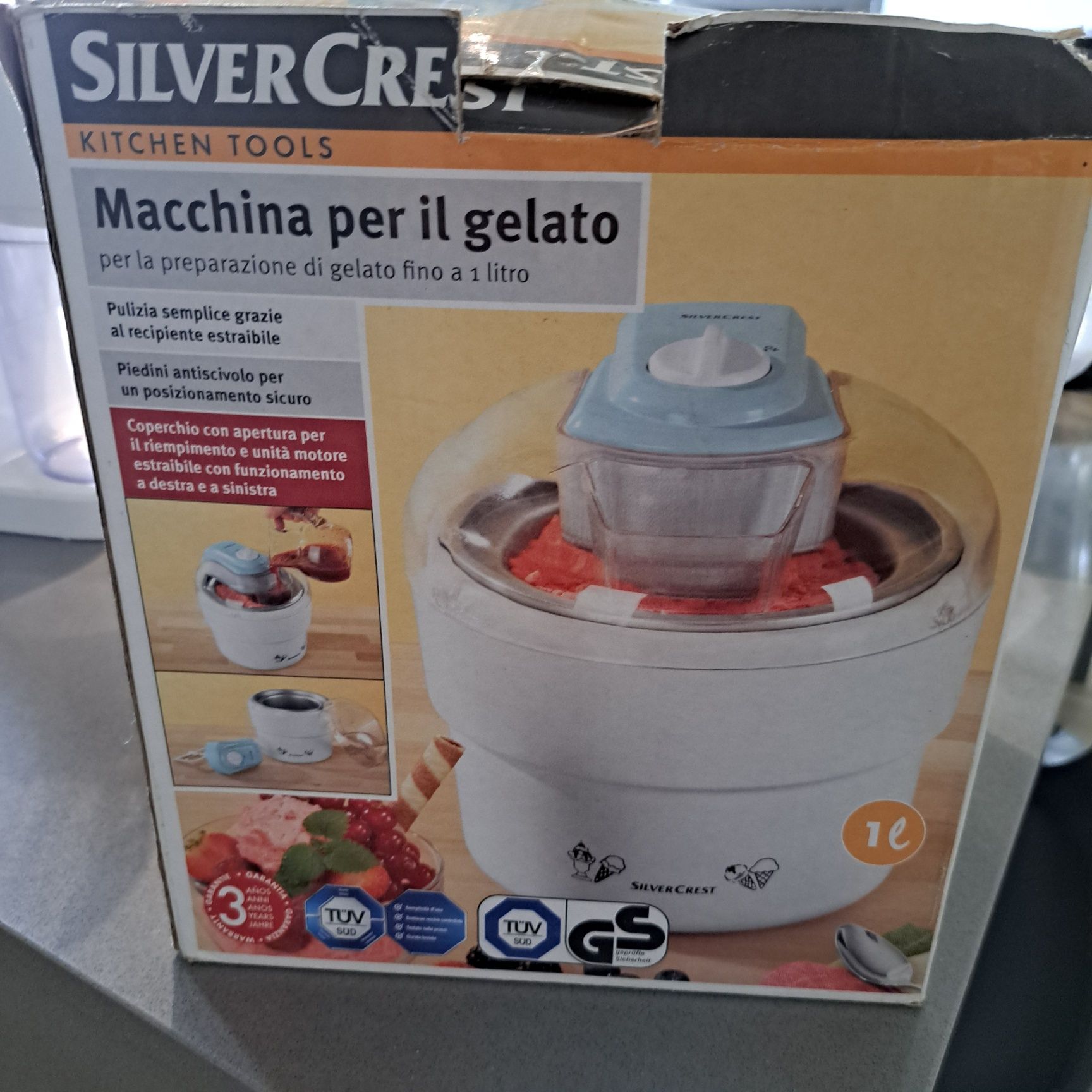Máquina gelado Silvercrest