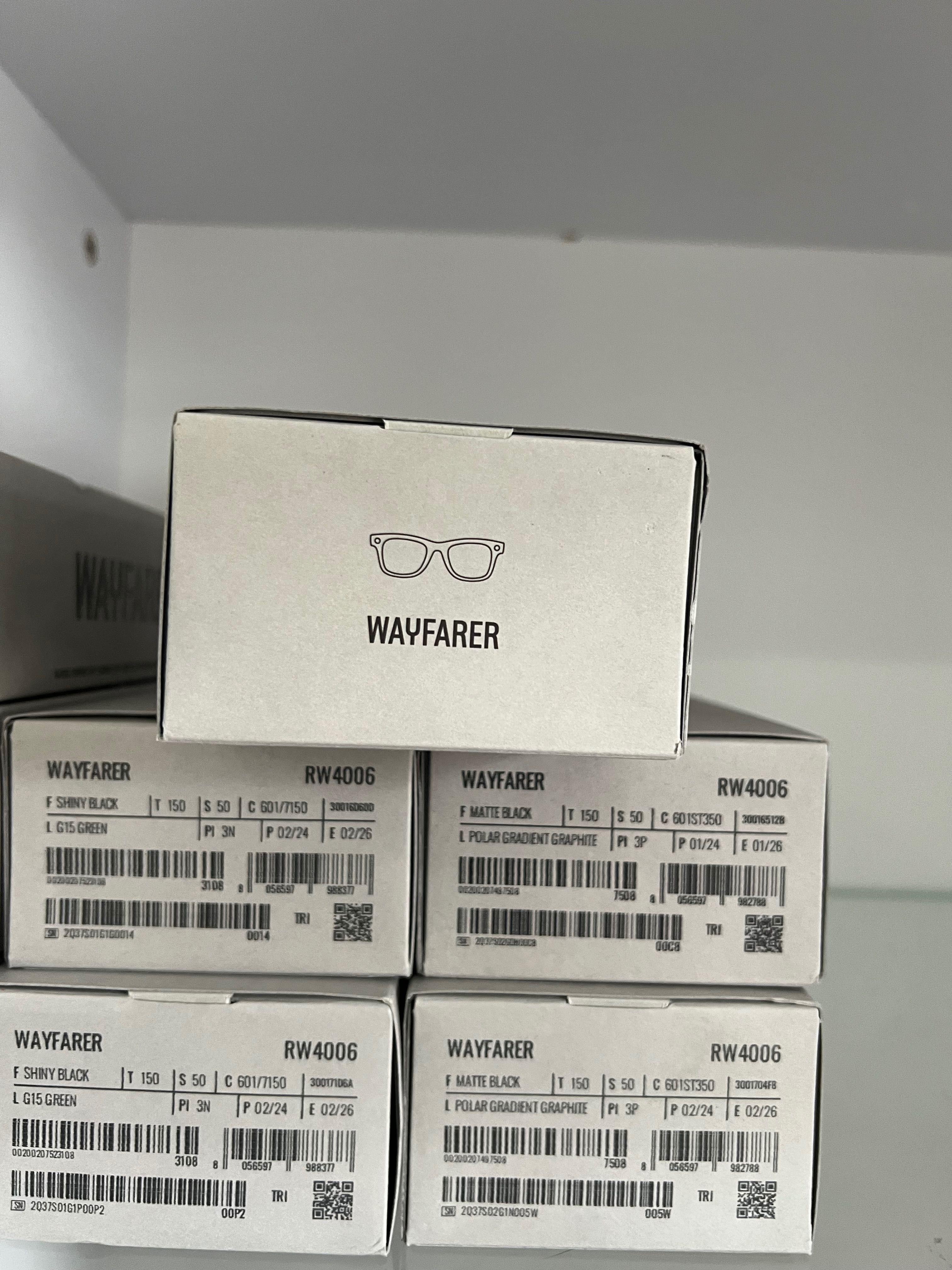 Смарт-окуляри Ray-Ban Meta Wayfarer Shiny Black Frame Green Lenses