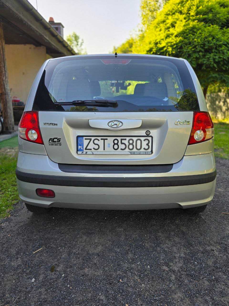 Hyundai Getz 1.1 – Wędkarz Edition – 2005, przebieg 217 z haczykiem
