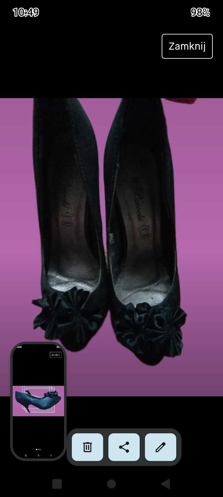 Buty damskie jesienne trzy pary