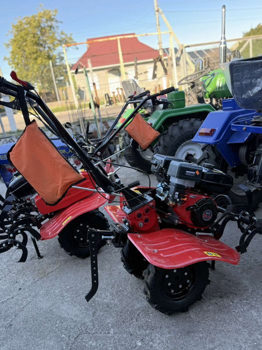 Мотоблок бензиновий 7 к.с. 168F  дизельний 6 к.с. 178F Zubr Зубр