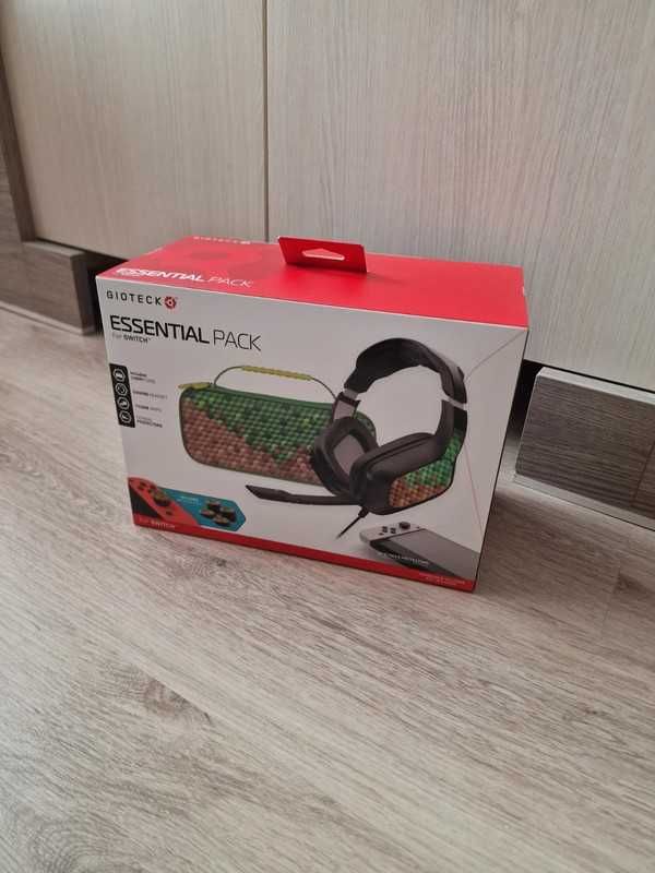 Zestaw akcesoriów Giotec Essential Pack do Nintendo Switch