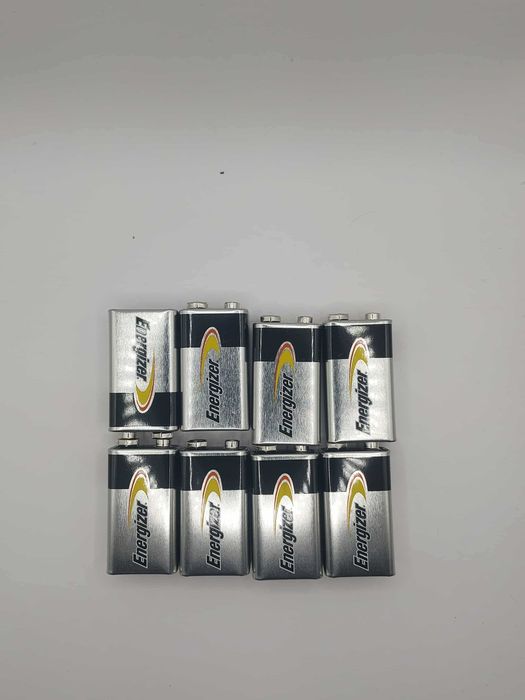 Baterie alkaliczne Energizer 9V (6LR61) – zestaw 8 szt.