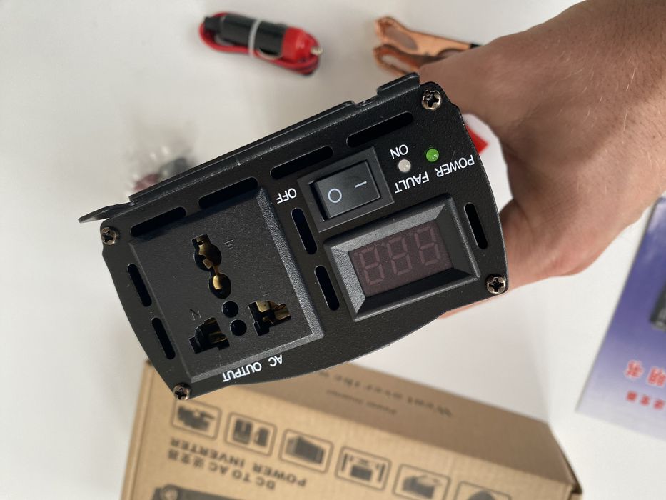 Інвертор 12v 220v з чистим синусом для котла насоса холодильника ТВ