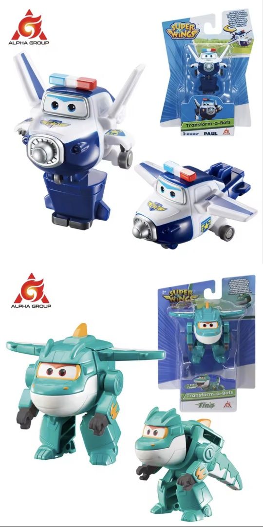 Super Wings Дитячий робот трансформер Супер крила