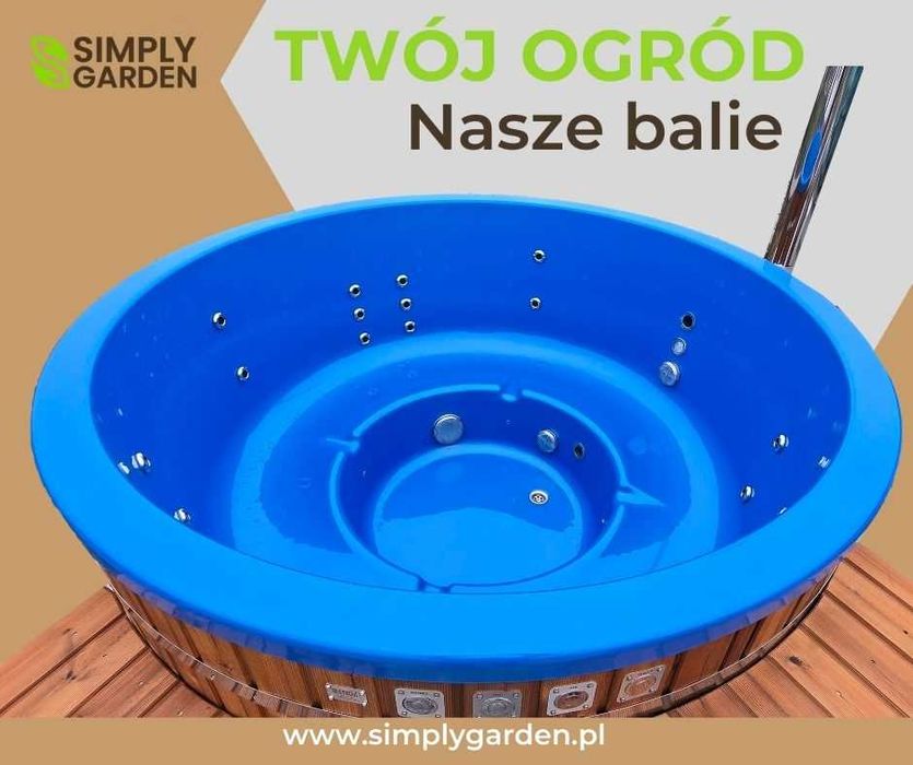 Balia ogrodowa, Jacuzzi, Ruska bania - Producent!! Raty 0%