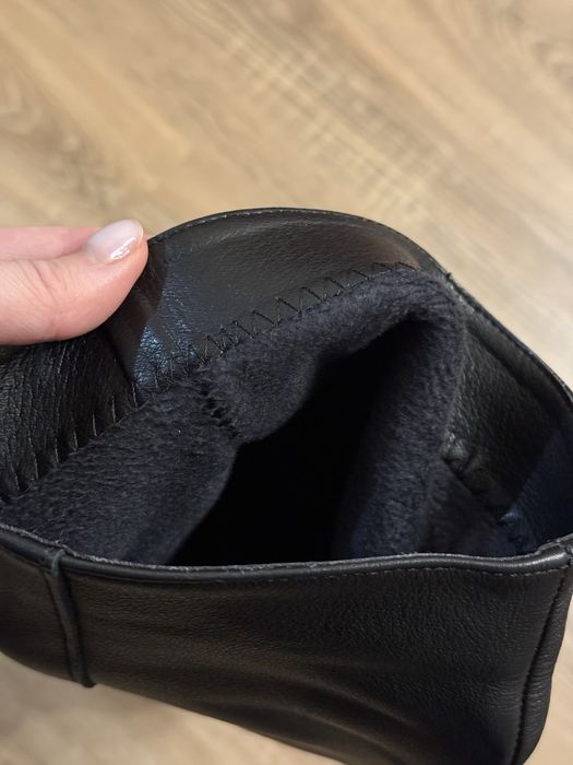 Високі чоботи , італійська шкіра , 39 розмір