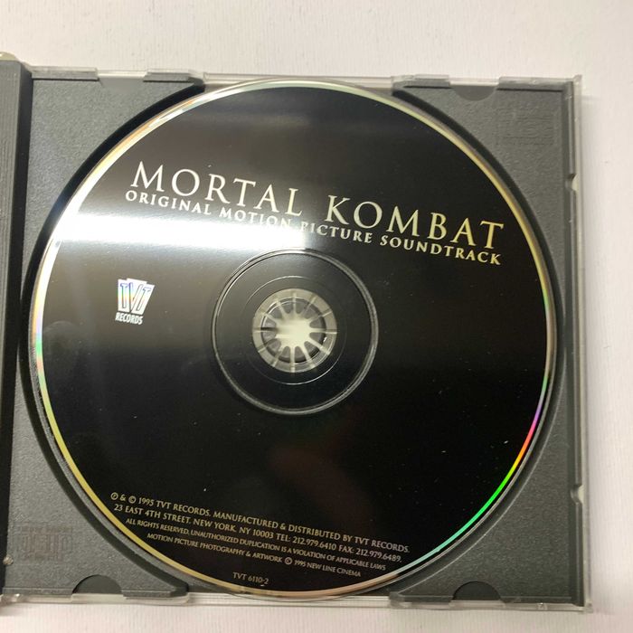 CD Mortal Kombat (Original Motion Picture Soundtrack) 1995