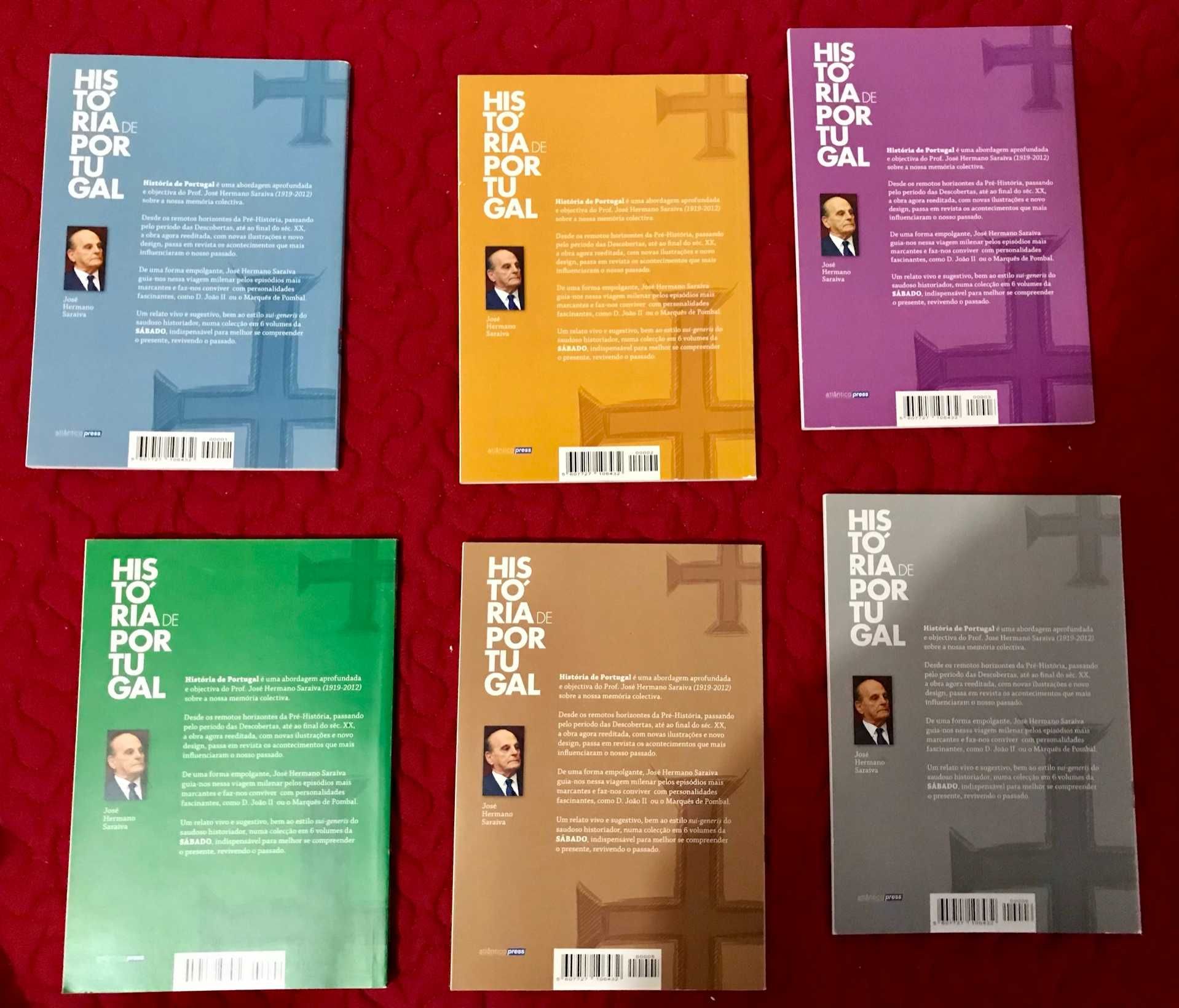 Coleção da Revista Sábado História de Portugal (portes incluídos)
