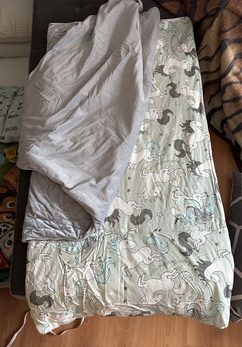 Śpiworek przedszkolaka La Millou nap mat jednorożec