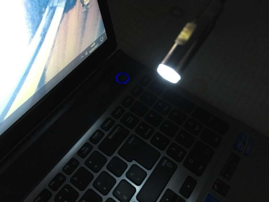 Lanterna Luz USB Led