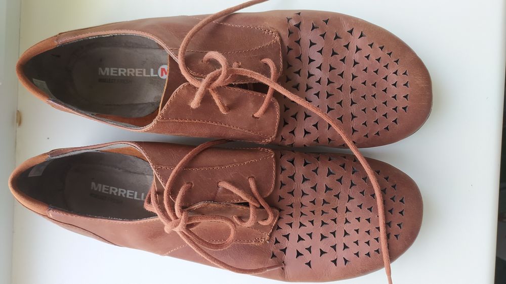 Merrell женские кожаные туфли.42р.