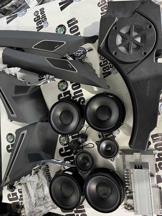 Dynaudio Vw Touareg CR Динаудио Туарег ЦР Музыка сабвуфер Усилитель