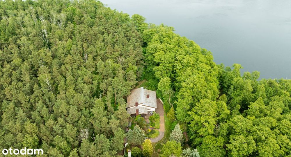 Dom, willa w lesie, nad jeziorem, duża działka- spokój blisko miasta
