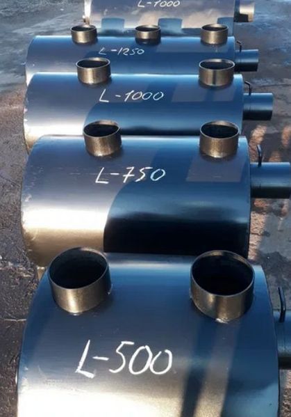 5 мм! 10 кВт! C ОБДУВОМ! Печка Буржуйка Булерьян Poltavka 80*50*75см