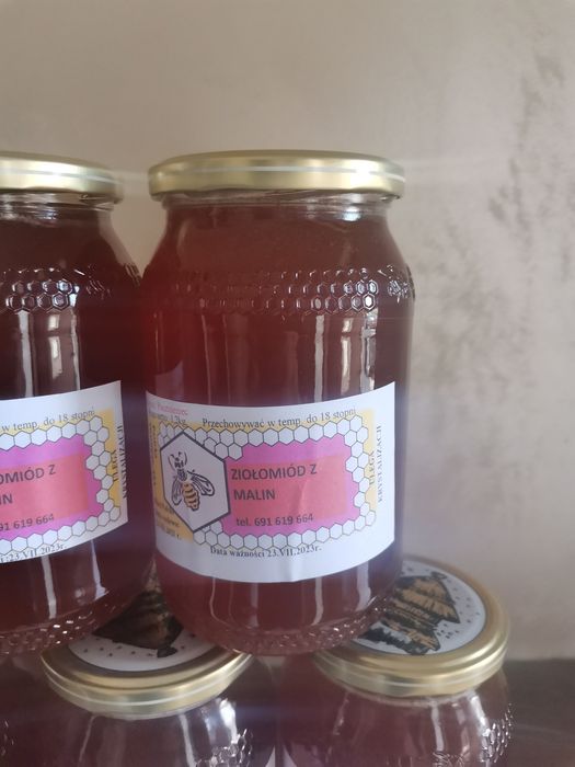 Ziołomiody z własnej pasieki. Zbiory 2025 r.