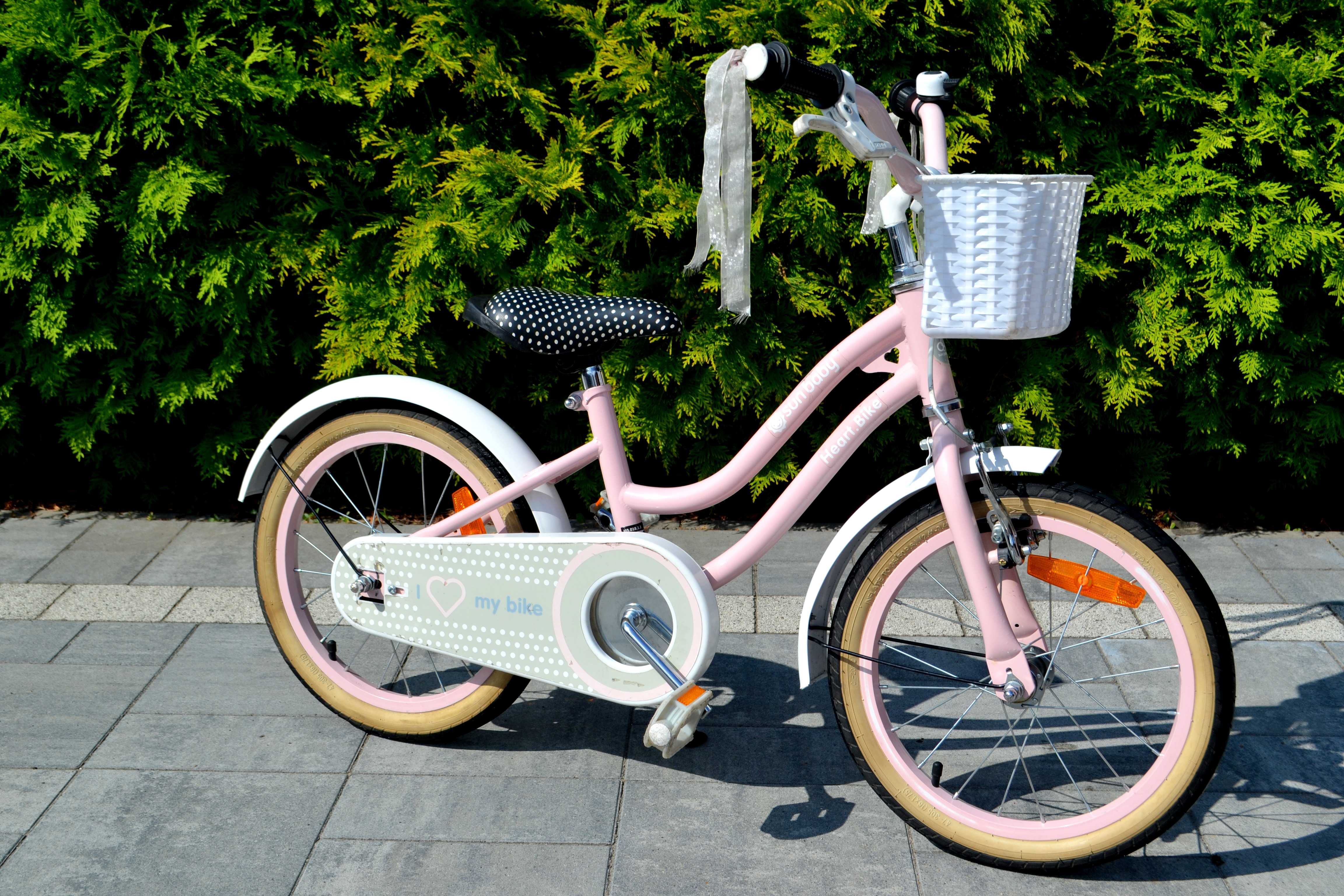 Rower rowerek dziecięcy SUN BABY Heart Bike 16 cali Stan BDB