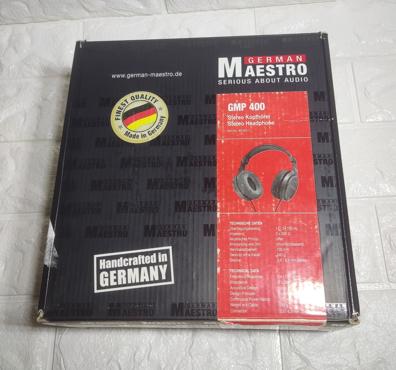 Наушники German Maestro GMP 400