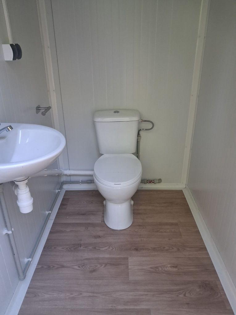 Kontener sanitarny WC/biurowy/stróżówka