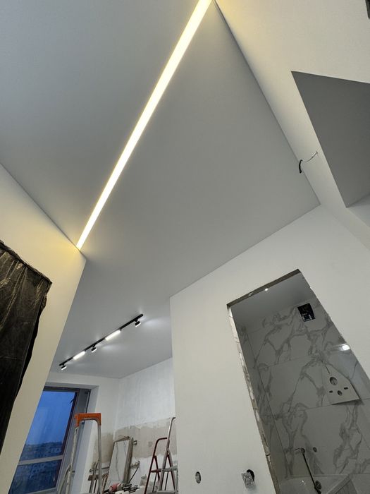 ТОП ЦІНА‼️Монтаж сатинових натяжних стель + ГАРАНТІЯ якості 12 РОКІВ