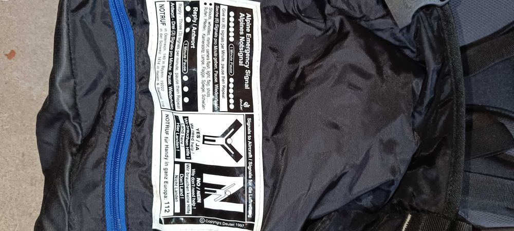 Mochila de Montanhismo marca Deuter de 65 lt +10