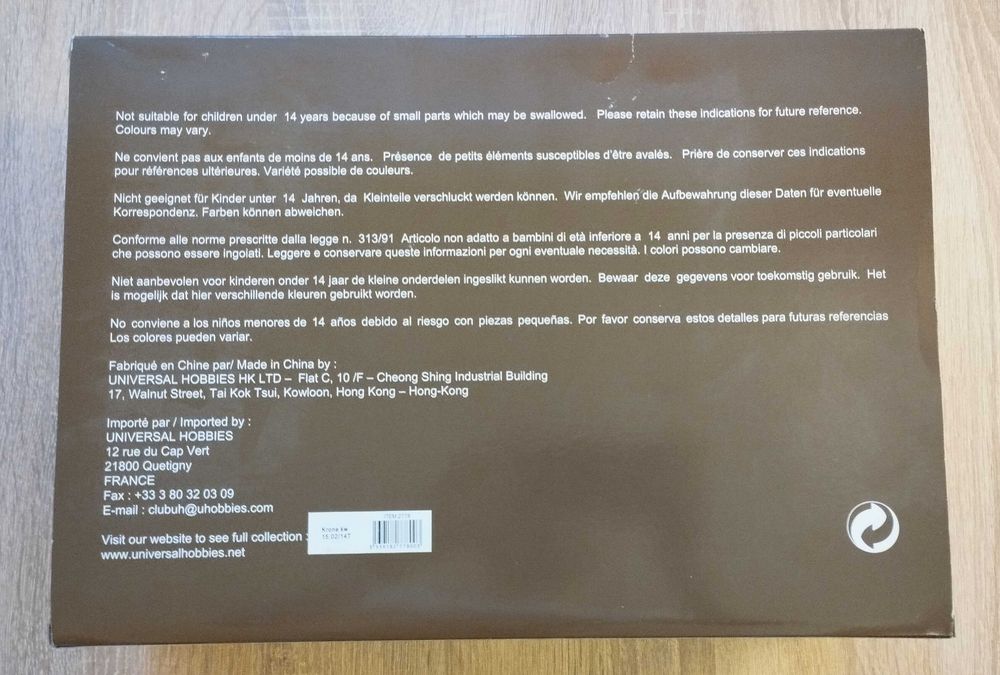 1:32 KRONE KW 15.02/14T od Universal Hobbies