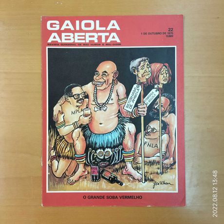 Revistas "Gaiola Aberta" de José Vilhena 1ª e 2ª séries