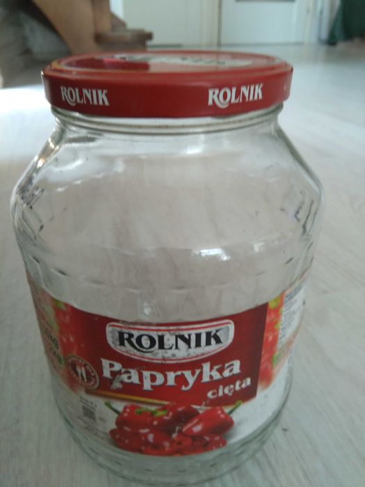 słoik szklany po papryce