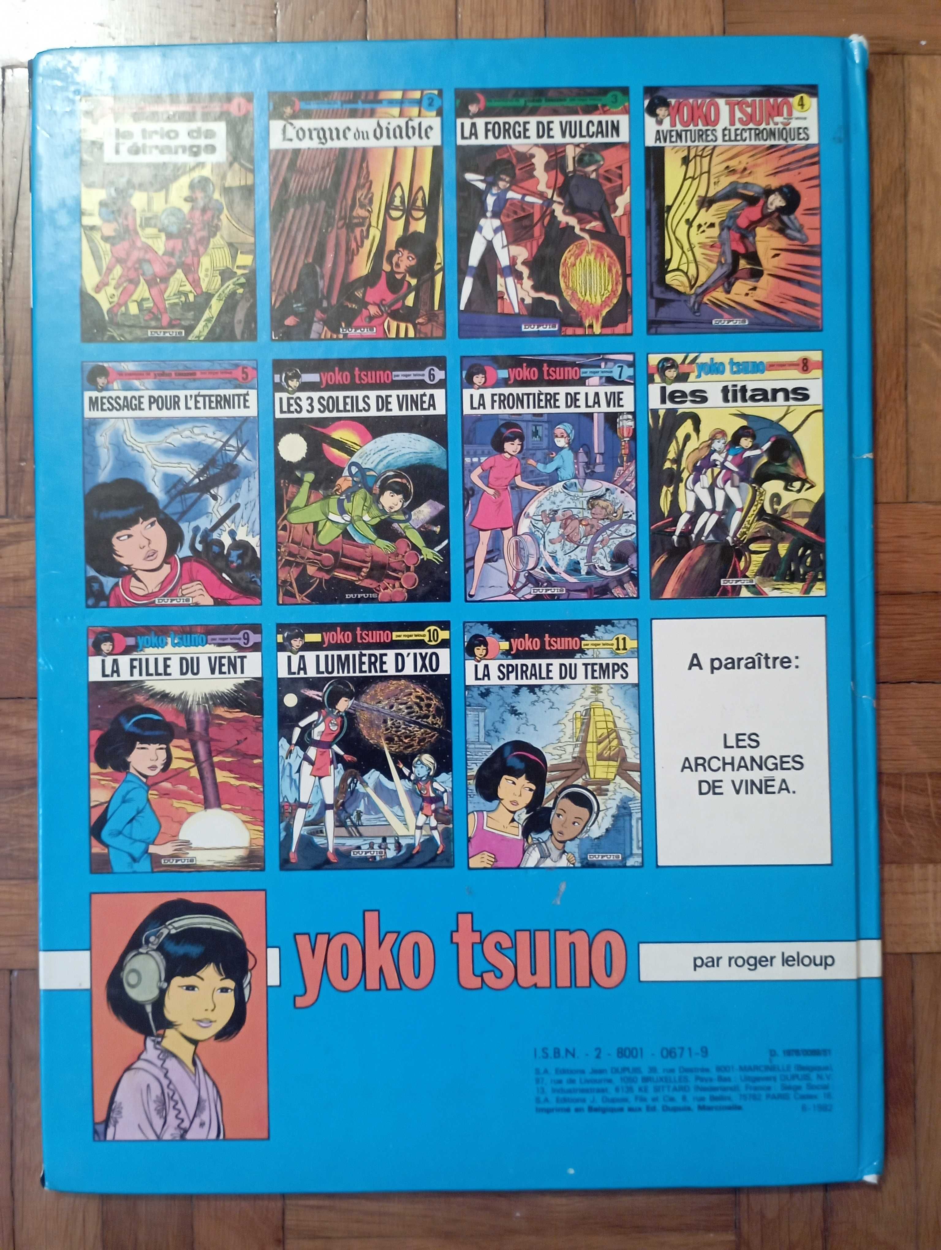 Yoko Tsuno - Vários álbuns em francês