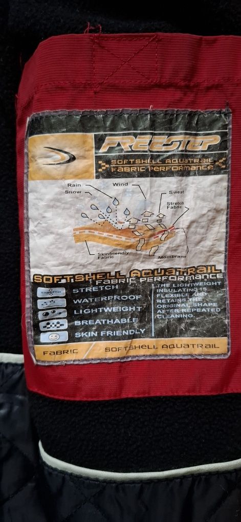 Kurtka Softshell Freestep Aquatrail - Rozmiar M (164 cm)