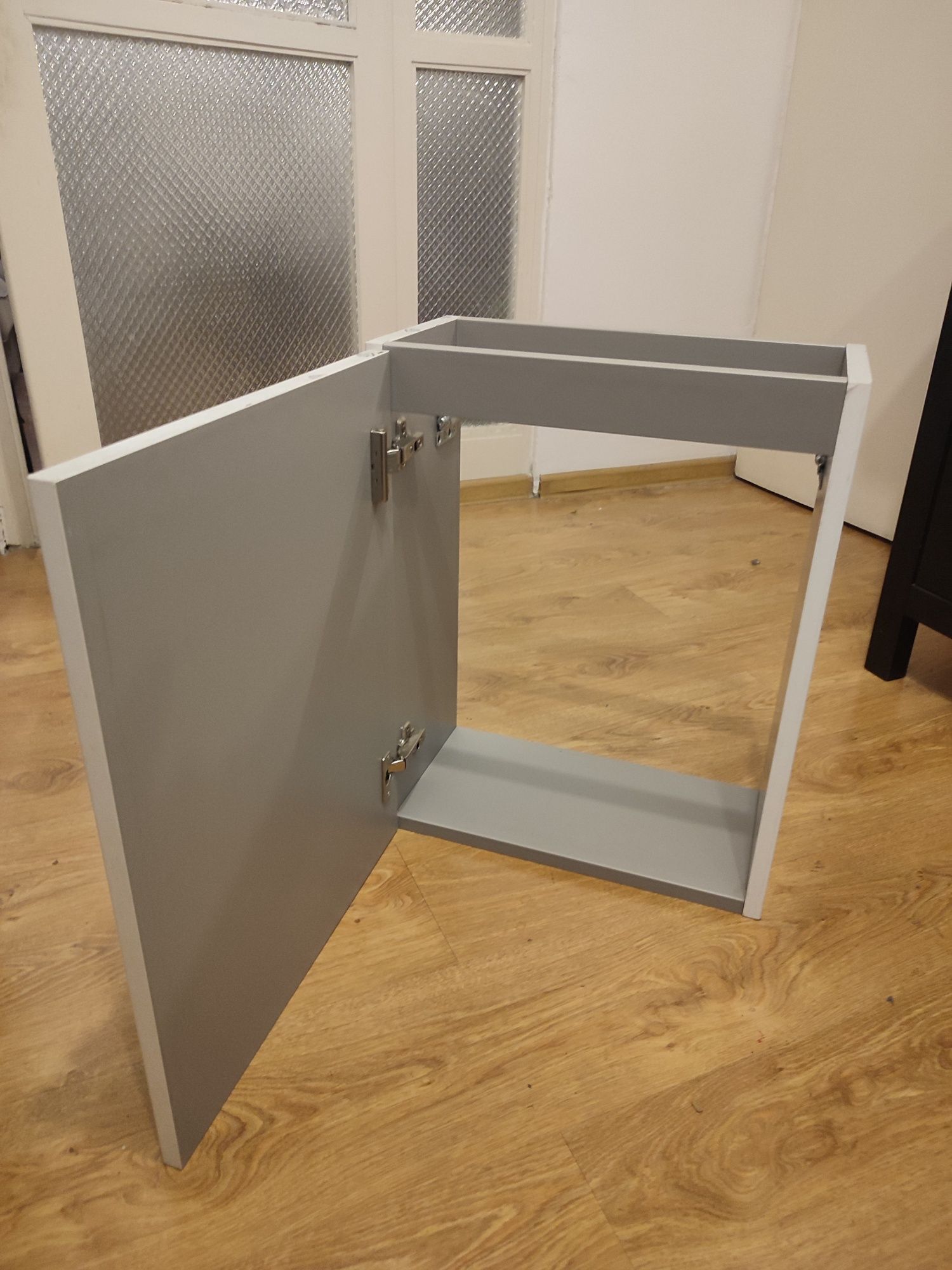 Szafka pod umywalkę GoodHome Imandra wisząca 44 cm biała