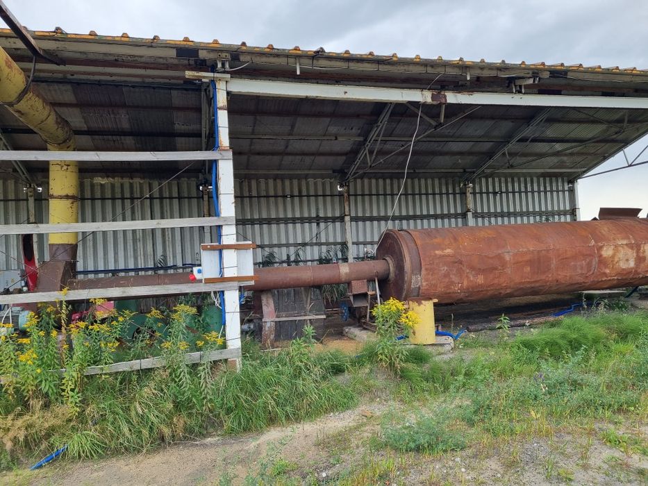 Suszarnia do trocin, zrąbki o dużej wydajności 1t/h na paliwo stałe