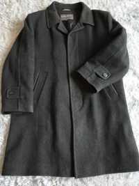 Płaszcz kurtka jesionka  na święta zimowa męska czarną grafit eleganck
