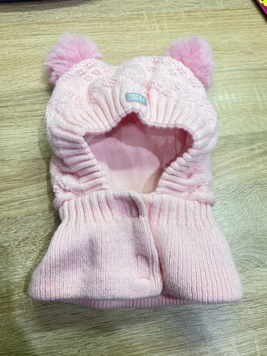 Шапка зимова для дівчинки . Tutu. Розмір 48.