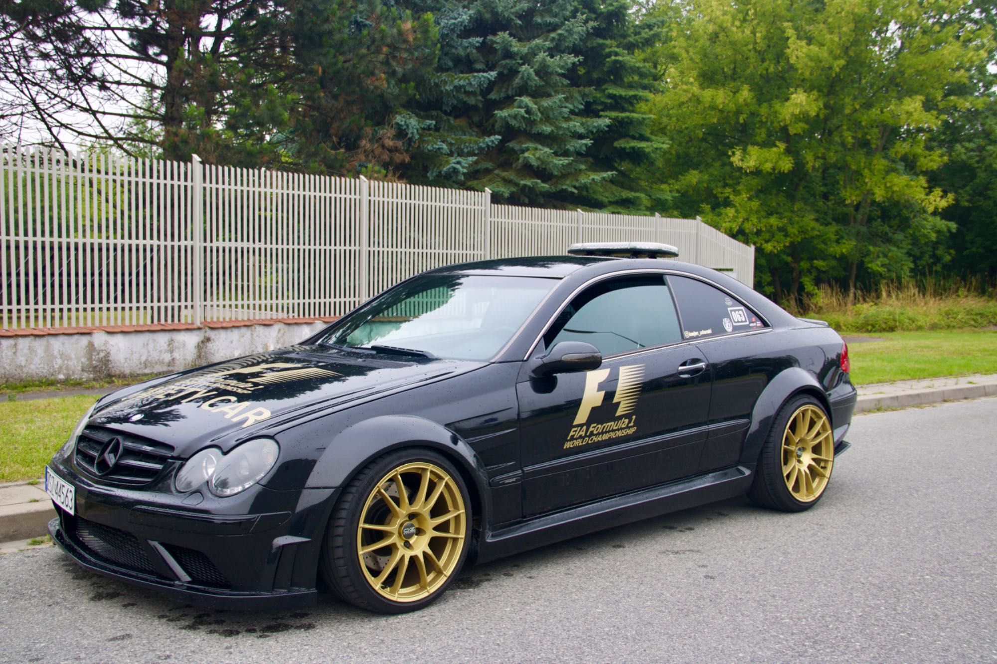 Mercedes CLK W209 body kit black series