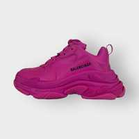 Oryginalne Buty Balenciaga Triple S Różowe