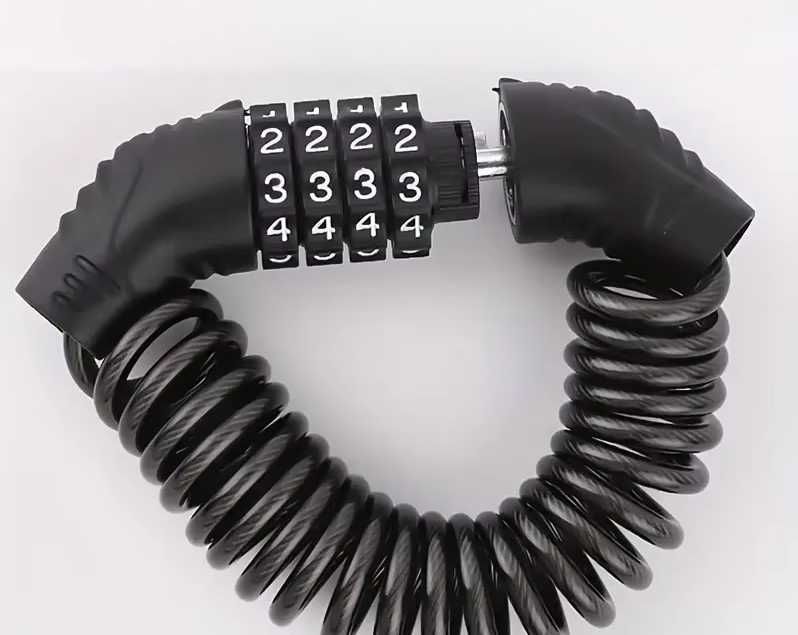 Cadeado Mota Bicicleta Moto com Senha Capacetes e Itens Valiosos NOVO