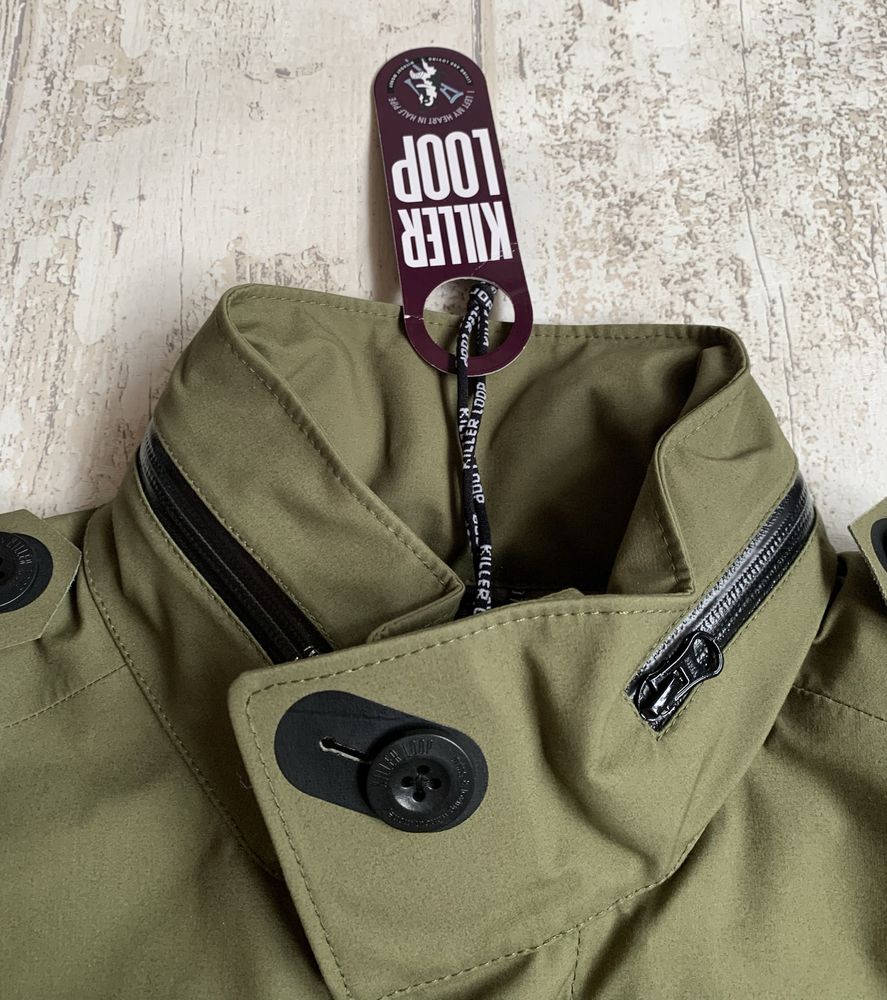 Męska Kurtka Killer Loop L Military 2w1 Wojskowa Unikat Nowa 289 € !