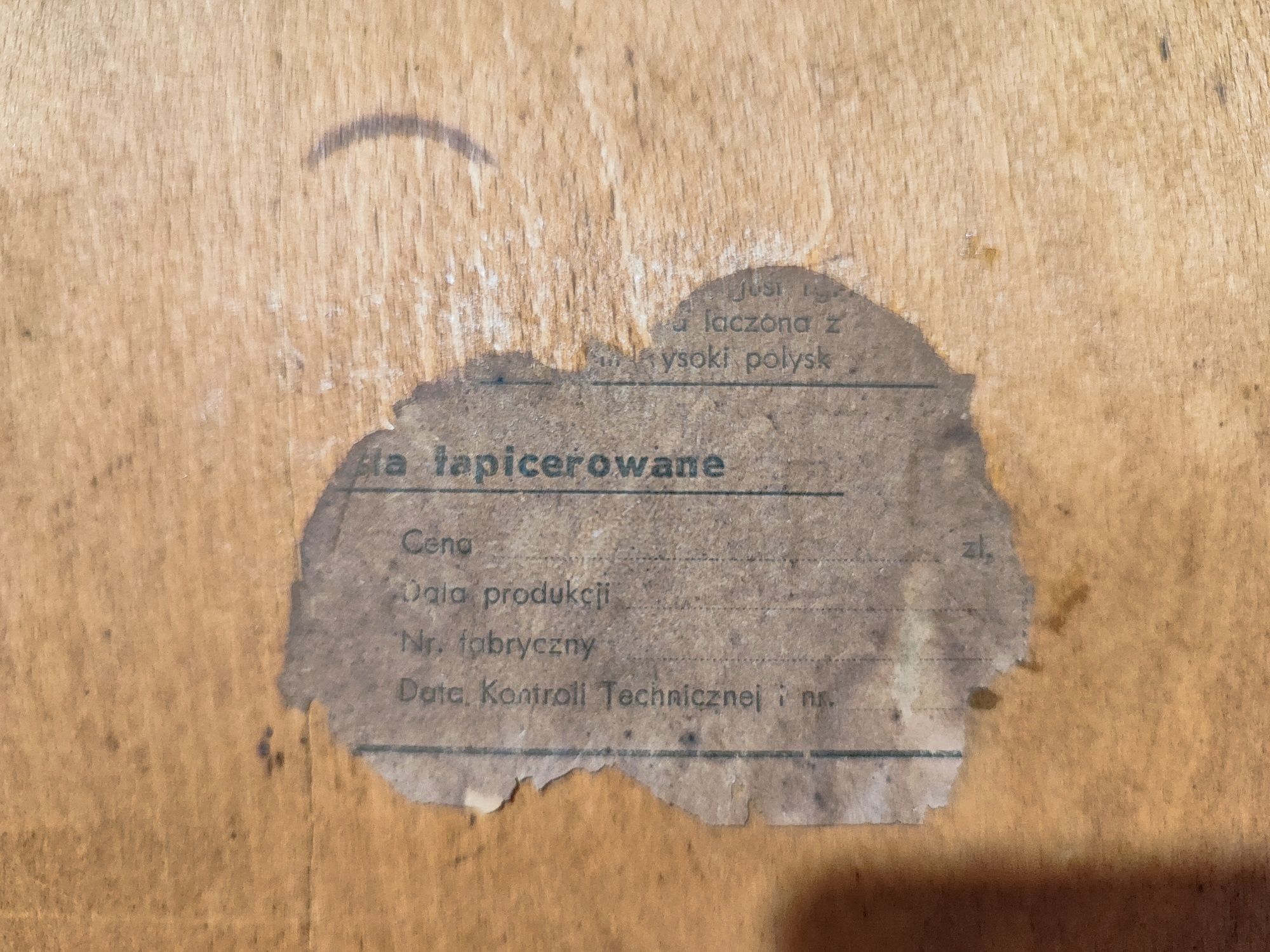 Krzesła tapicerowane Hałas vintage prl