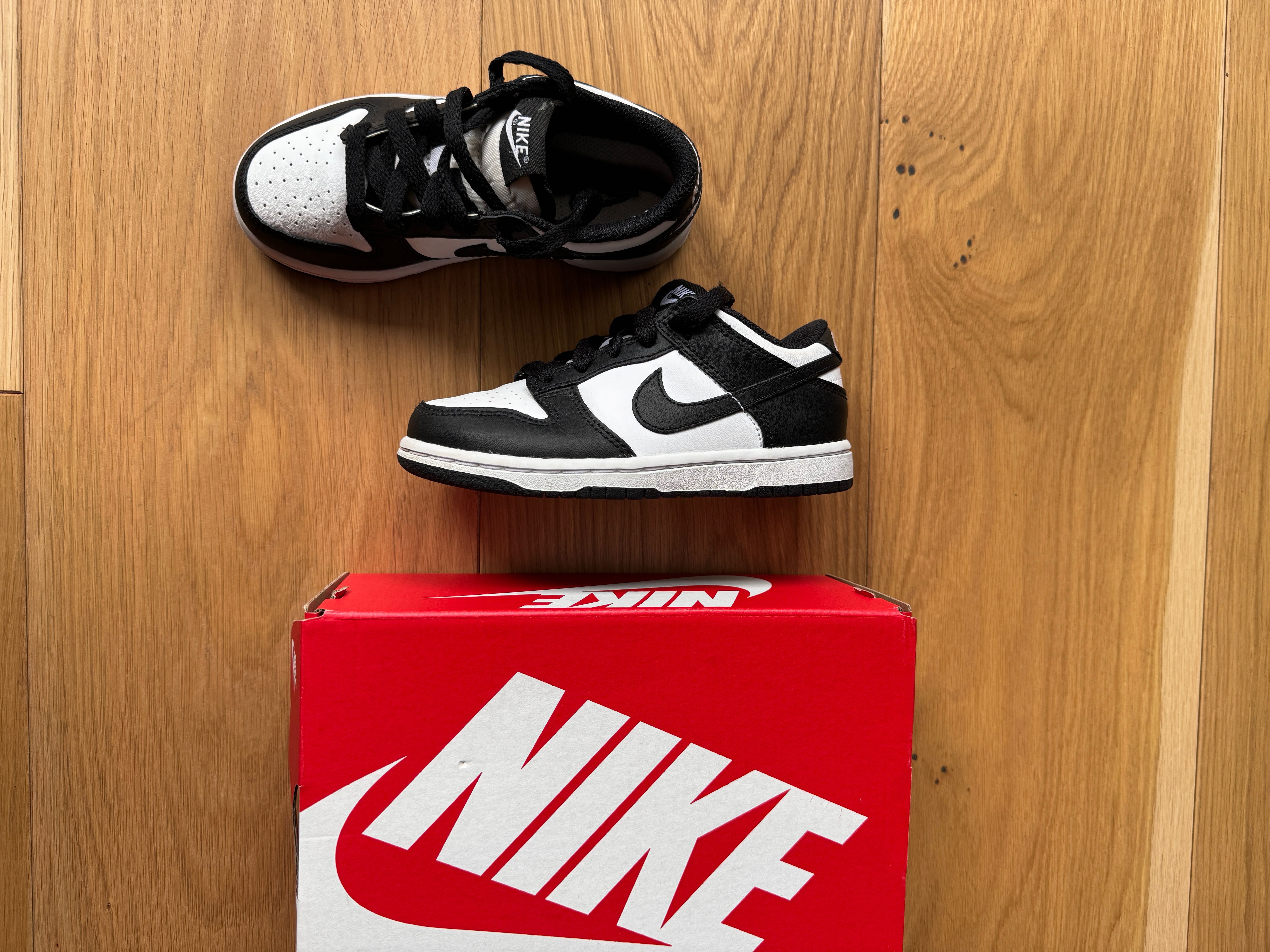 Дитячі кросівки Nike Dunk, panda,  розмір 28, оригінал,ідеальний стан