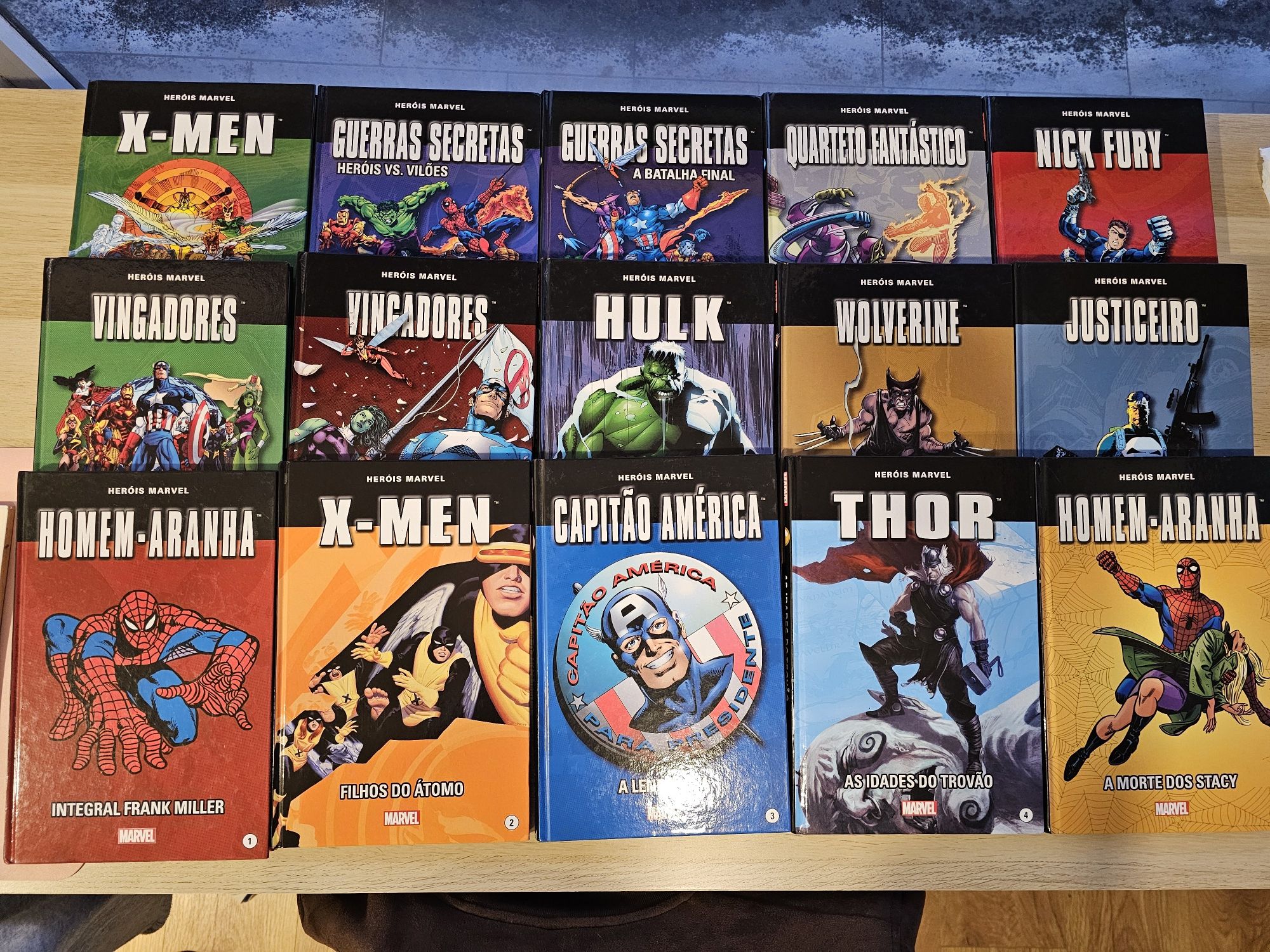 Coleção Completa Heróis Marvel